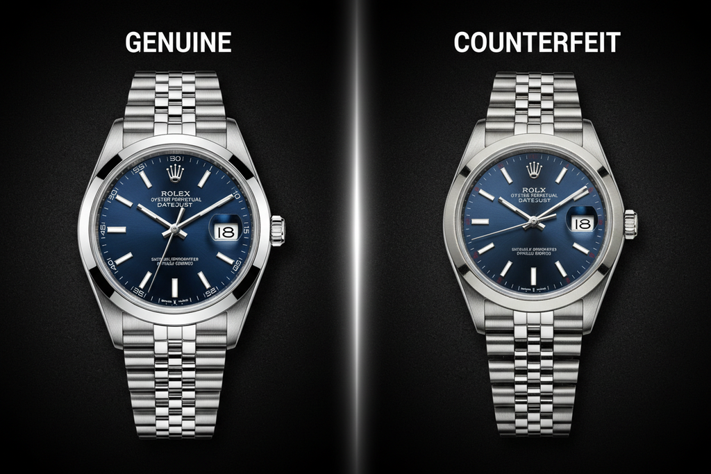 Real vs Fake Rolex: 10 Ways to Spot a Counterfeit Watch