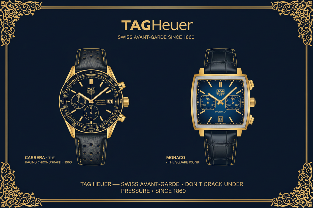 TAG Heuer: Carrera, Monaco & Swiss Avant-Garde Since 1860