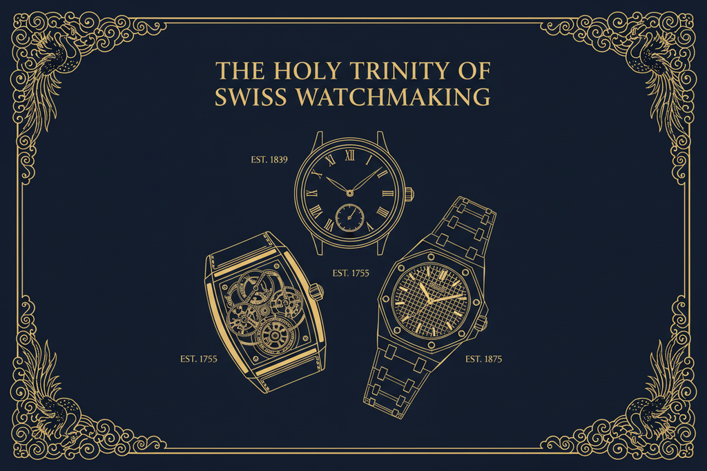The Holy Trinity of Watchmaking: Patek Philippe, Vacheron Constantin & Audemars Piguet