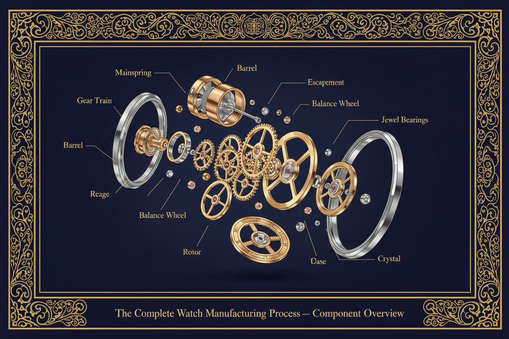 How a Watch Is Made: The Complete Manufacturing Process