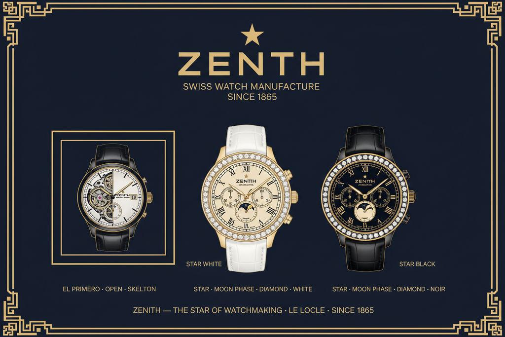Zenith: The Star of Watchmaking & the El Primero β The Watch That Saved the Chronograph