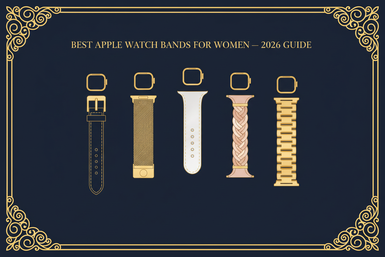 Best Apple Watch Bands for Women in 2026 (Style, Comfort & Occasion Guide)