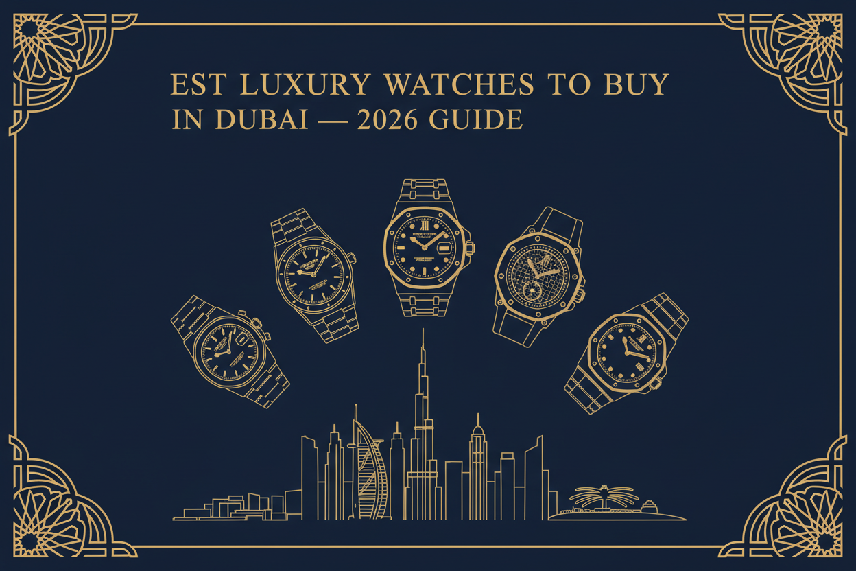 Best Luxury Watches to Buy in Dubai in 2026 (The Complete Guide)