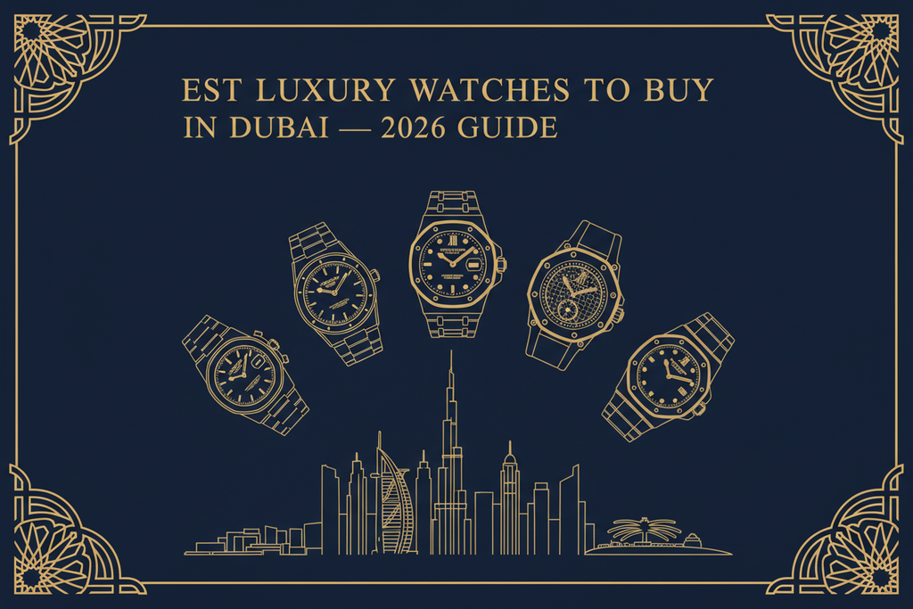 Best Luxury Watches to Buy in Dubai in 2026 (The Complete Guide)