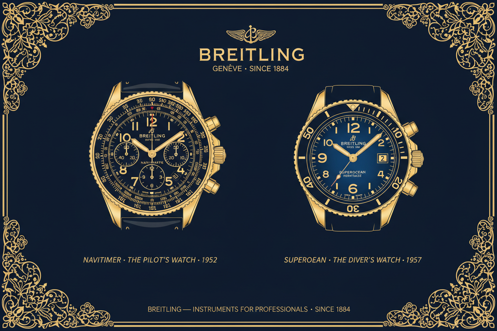 Breitling: Instruments for Professionals — Navitimer, Superocean & Aviation Heritage