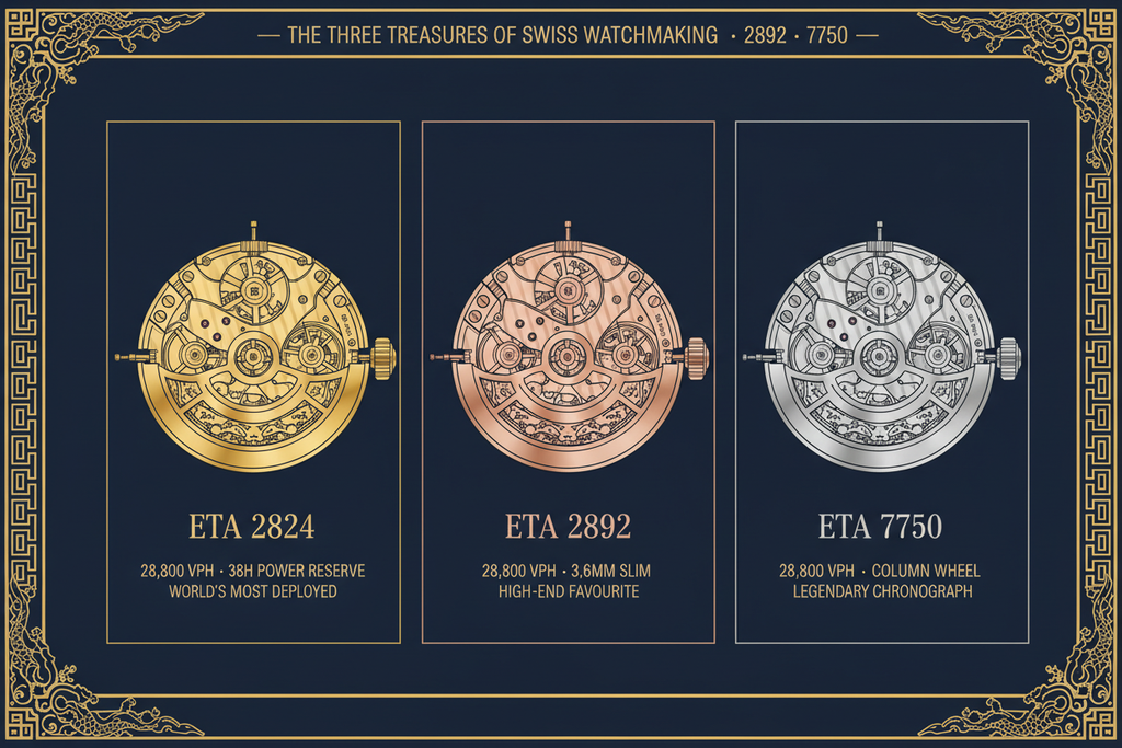ETA Movement FAQ: Everything You Need to Know About ETA 2824, 2892 and 7750
