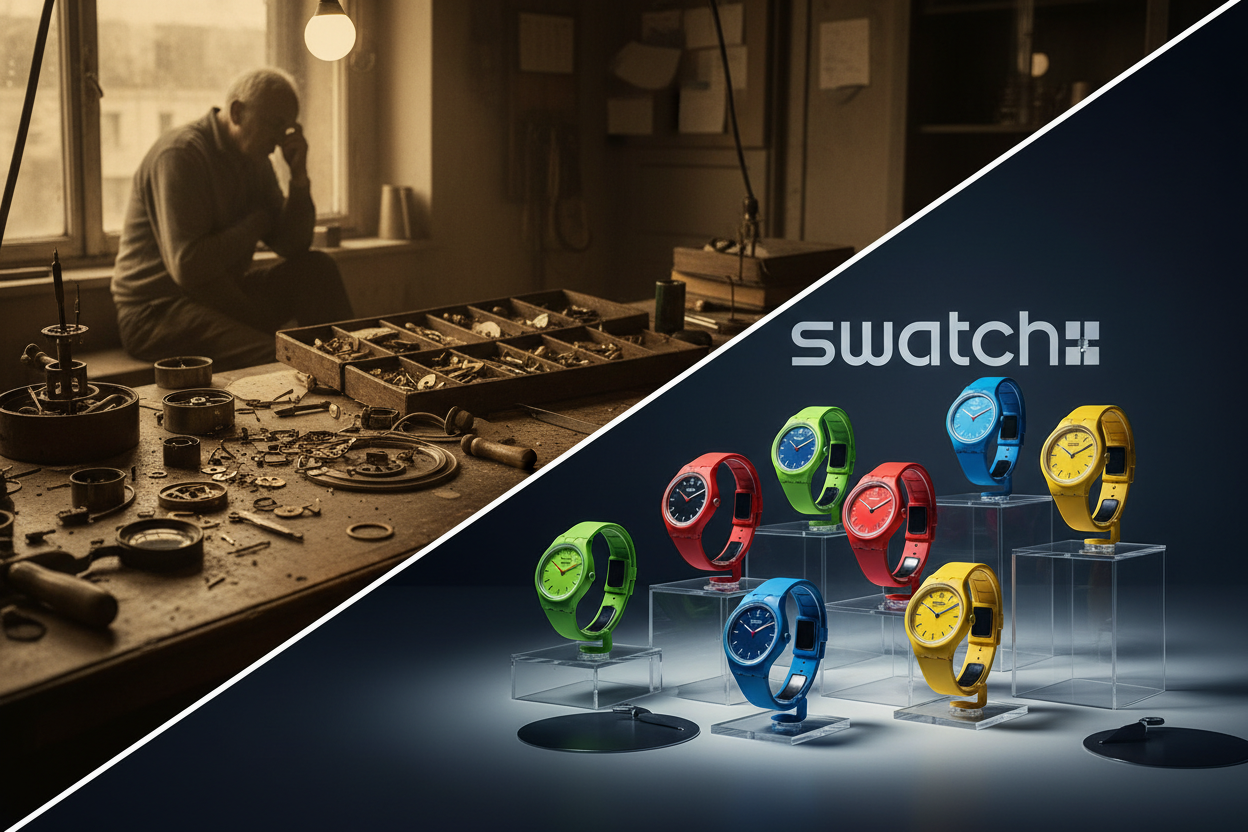 How The Swatch Group Saved the Swiss Watch Industry (Full Story Explained)