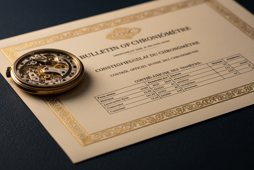 How to Read a COSC Chronometer Certificate: A Complete Guide