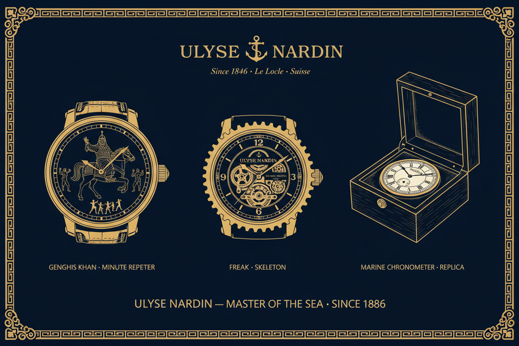 Ulysse Nardin: Master of the Sea, the Genghis Khan Minute Repeater & the Astronomical Trilogy