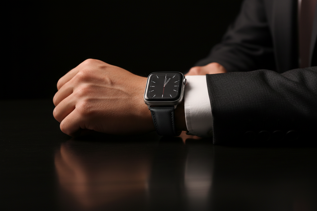 Why Leather Apple Watch Bands Look More Professional
