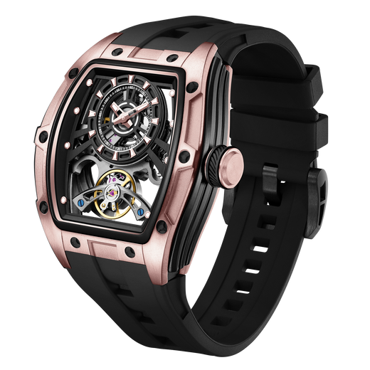 Men's Sport Watch JC-9-198G-6 – 5 Color Combos, Steel & Black Shell | Aorawa Time