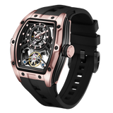 Luxury Black Steel Watch For Men | Strong Wrist Presence