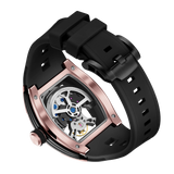 Luxury Black Steel Watch For Men | Strong Wrist Presence