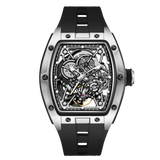 Men's Sport Skeleton Automatic Watch — Tonneau Case | Aorawa Time