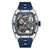 Men's Sport Skeleton Automatic Watch — Tonneau Case | Aorawa Time