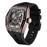 Men's Sport Skeleton Automatic Watch — Tonneau Case | Aorawa Time