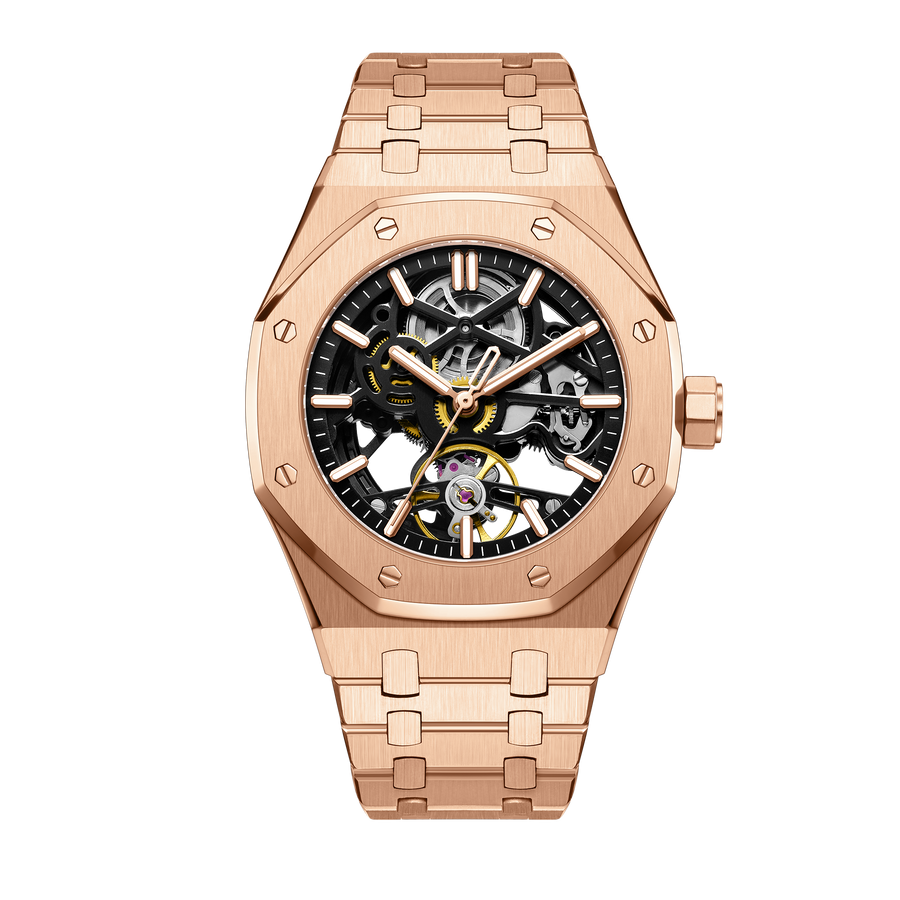 Luxury Skeleton Automatic Watch 42mm for Men | Aorawa