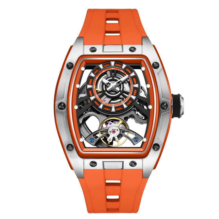 Luxury Black Steel Watch For Men | Strong Wrist Presence