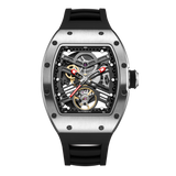 Luxury Business Skeleton Tonneau Watch for Men | Aorawa