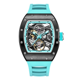 Luxury Business Skeleton Tonneau Watch for Men | Aorawa