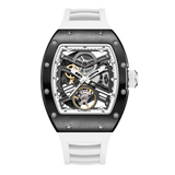 Luxury Business Skeleton Tonneau Watch for Men | Aorawa