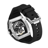 Luxury Tonneau Skeleton Automatic Watch for Men