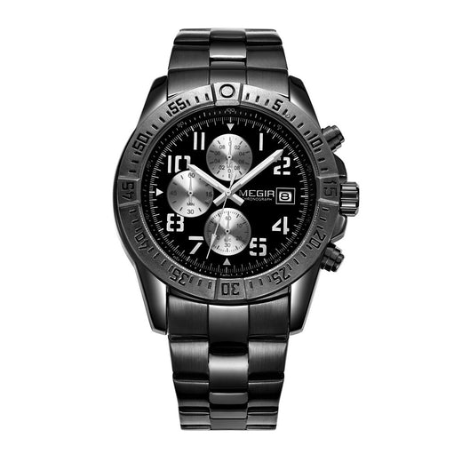 Men's Quartz Watch – Black, White & Two-Tone | Aorawa Time MS2030G