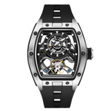 Luxury Black Steel Watch For Men | Strong Wrist Presence