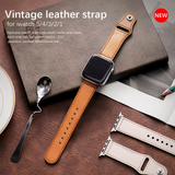 Genuine Leather Apple Watch Band | Full Grain Soft Strap by Aorawa