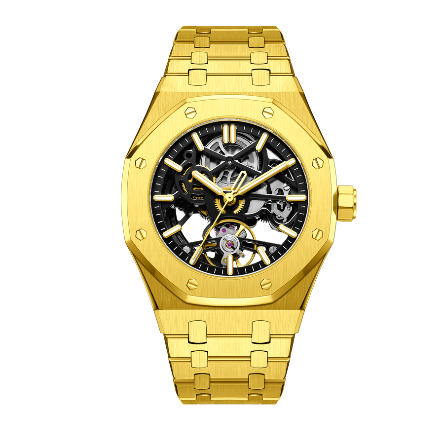 Luxury Skeleton Automatic Watch 42mm for Men | Aorawa