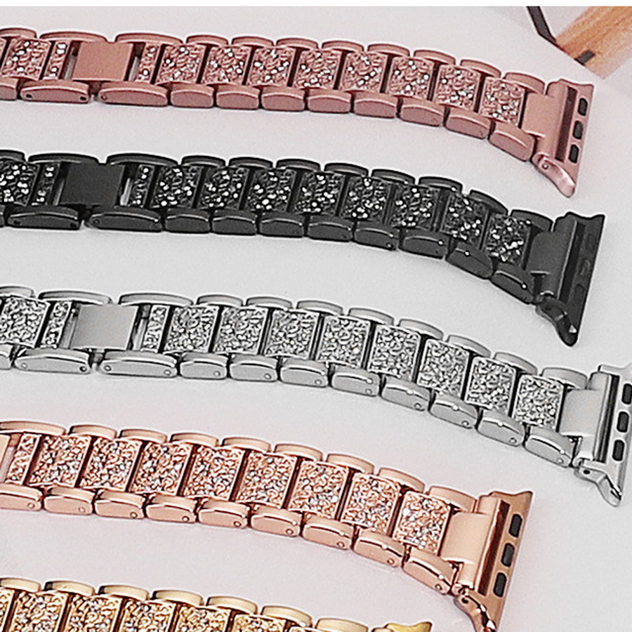 Luxury Crystal Diamond Apple Watch Band for Women | Aorawa