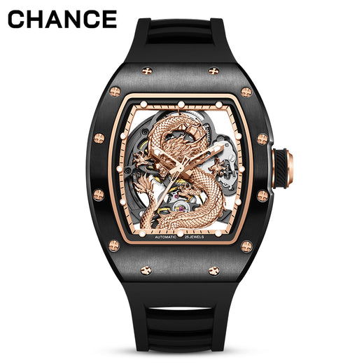 Men's Mechanical Watch – Signature Edition, Dragon Dial, 4 Colorways | Aorawa Time
