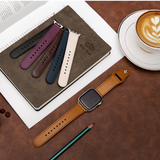 Genuine Leather Apple Watch Band | Full Grain Soft Strap by Aorawa