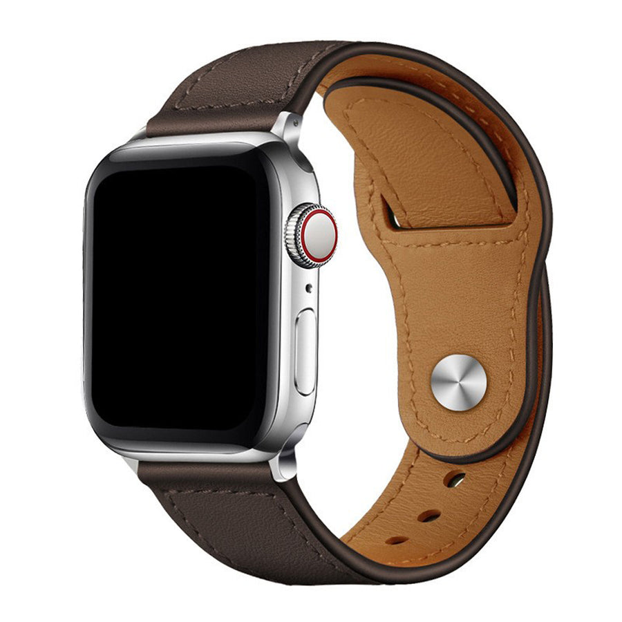 Genuine Leather Apple Watch Band | Full Grain Soft Strap by Aorawa