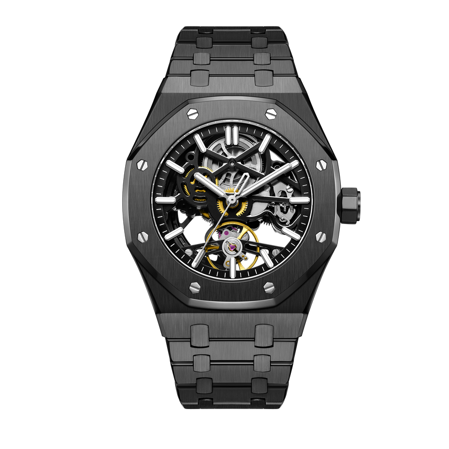 Luxury Skeleton Automatic Watch 42mm for Men | Aorawa