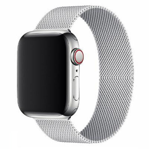 Aorawa Infinity Mesh: Premium Milanese Loop Apple Watch Band | Magnetic Stainless Steel Strap for Series 1-10 & Ultra
