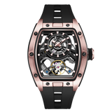 Luxury Black Steel Watch For Men | Strong Wrist Presence