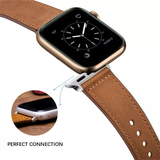 Genuine Leather Apple Watch Band | Full Grain Soft Strap by Aorawa
