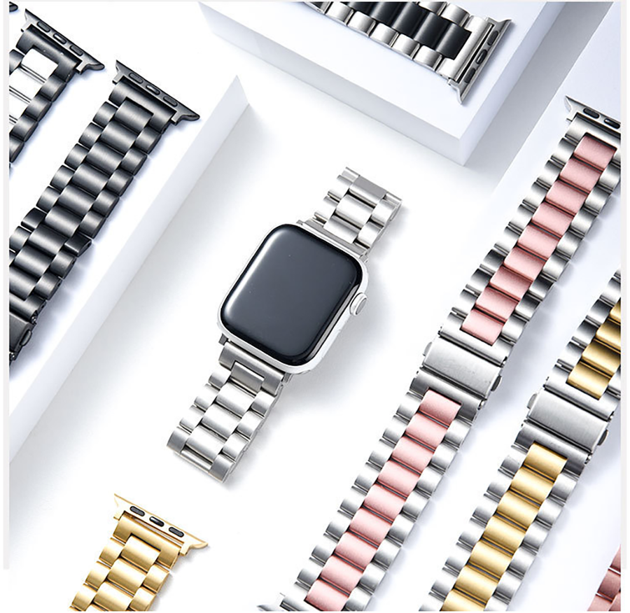Premium Stainless Steel Multi-Color Apple Watch Band | Aorawa