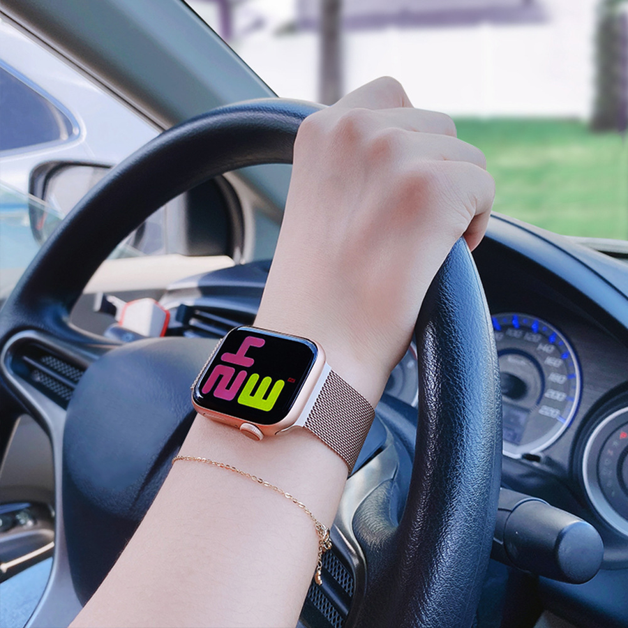 Premium Milanese Loop Apple Watch Band | Aorawa