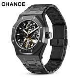 Automatic Men's Watch - 42mm Stainless Steel  50m Waterproof  Casual & Business (Model: JC-9-005G-4)