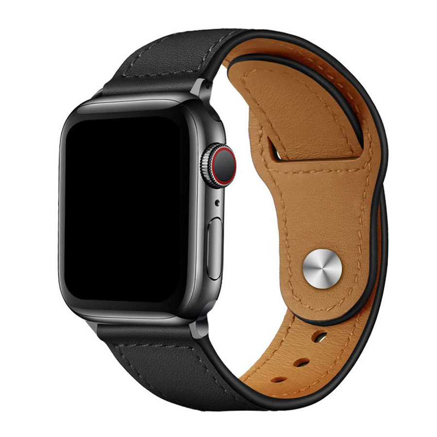 Genuine Leather Apple Watch Band | Full Grain Soft Strap by Aorawa