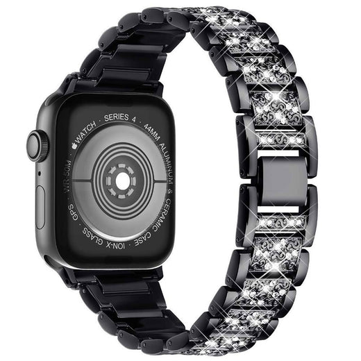 Aorawa Starlight Grace: Crystal Diamond Apple Watch Band | Luxury Jewelry Rhinestone Bracelet for Women