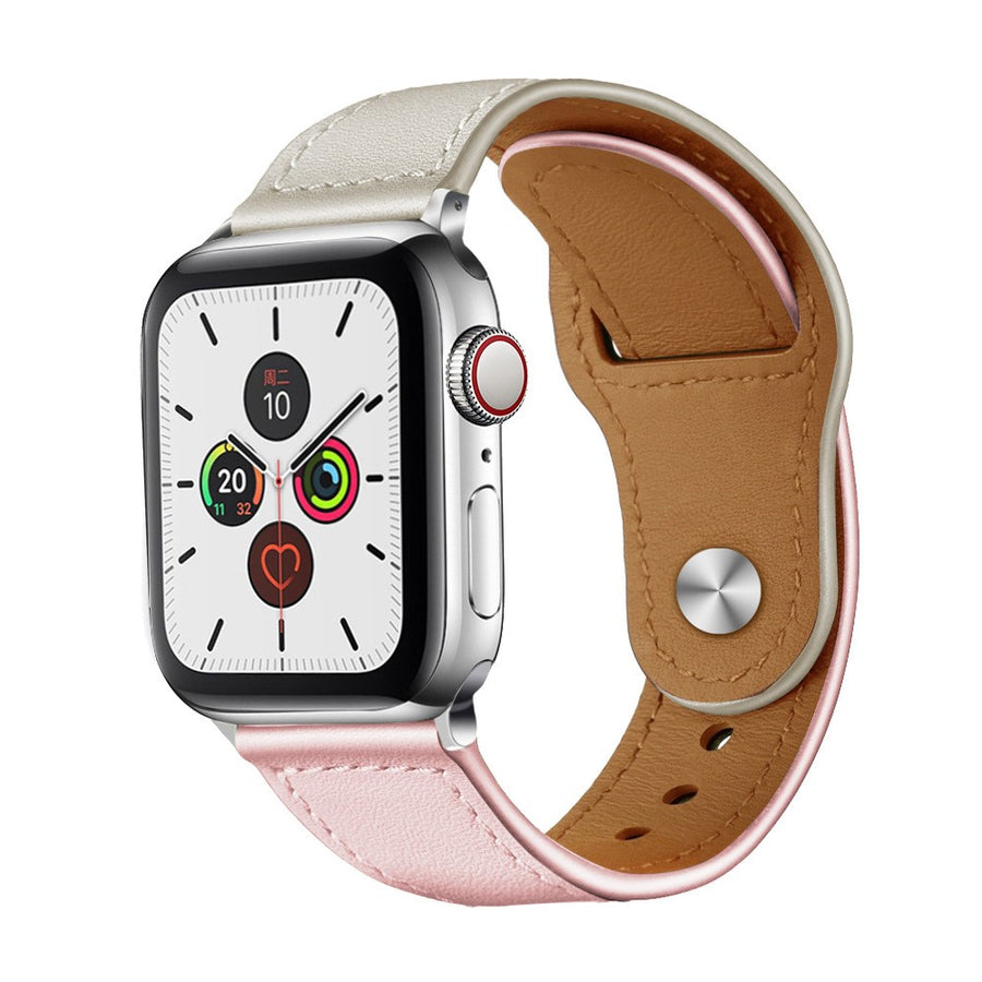 Genuine Leather Apple Watch Band | Full Grain Soft Strap by Aorawa