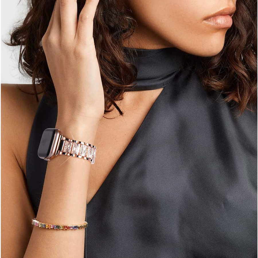 Luxury Crystal Diamond Apple Watch Band for Women | Aorawa