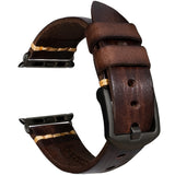 Luxury Genuine Leather Apple Watch Band | Aorawa