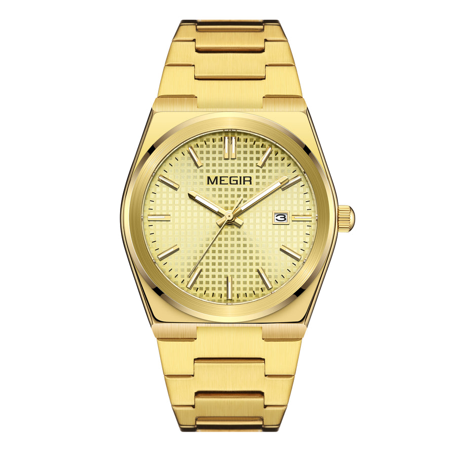 Men's Smart Business Watch – Bauhaus Minimalist Design, 6 Colors | Aorawa Time MS1086G