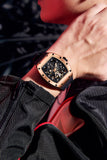 Luxury Tonneau Skeleton Automatic Watch for Men