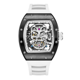 Luxury Skull Skeleton Watch for Men – Automatic Luminous 42mm