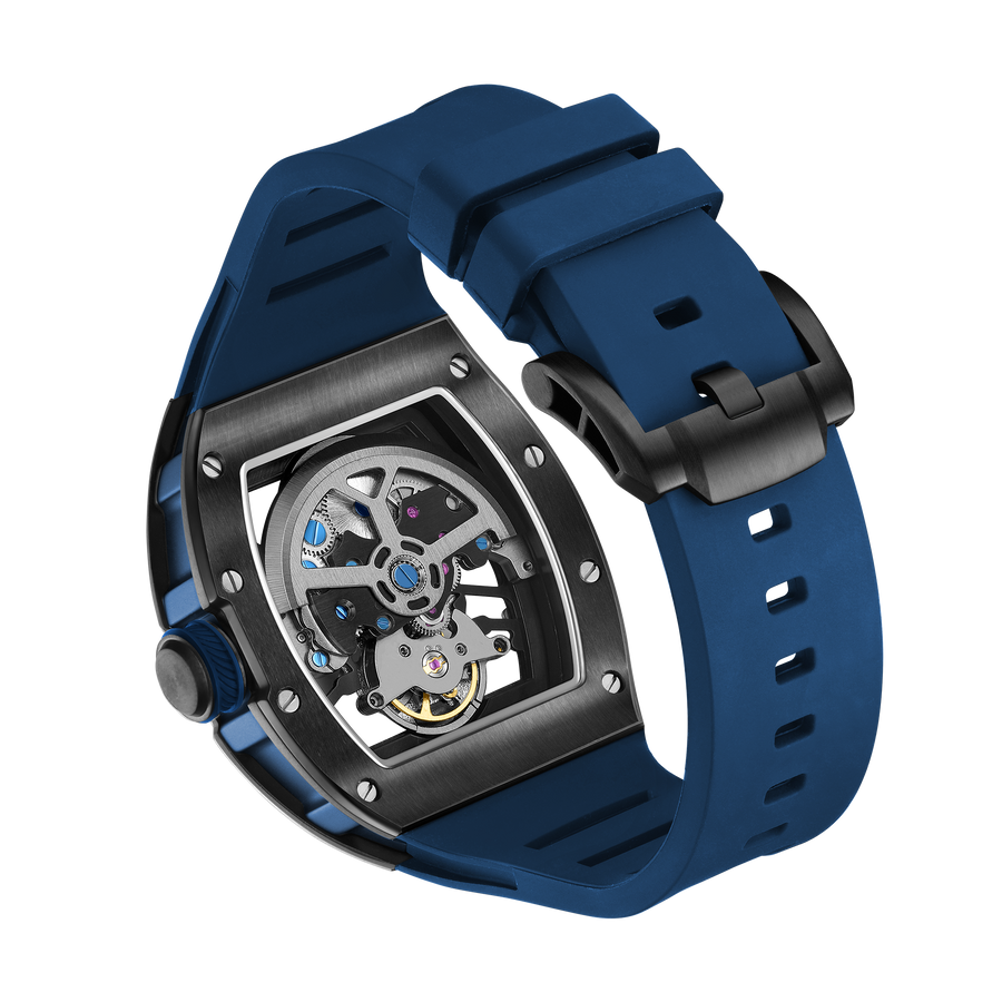 Luxury Skull Skeleton Watch for Men – Automatic Luminous 42mm